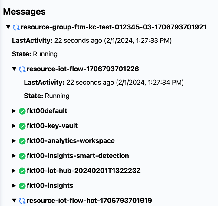 Biotech Azure Processing Status