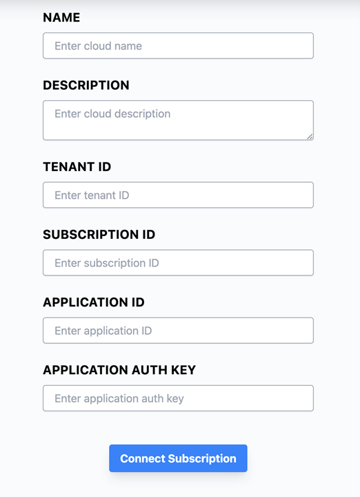 Biotech Service Principal Form