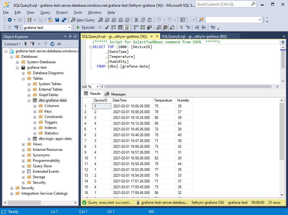 SQL Server Table