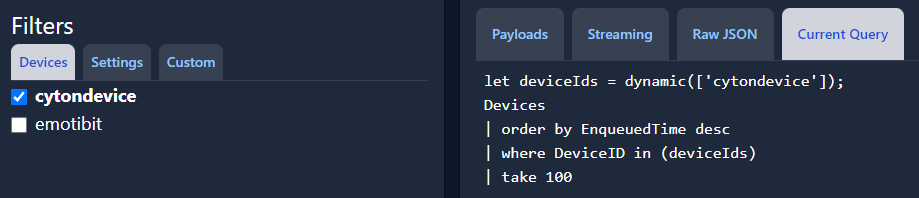 OpenBiotech Cyton Device Query