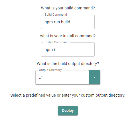 Custom Project Build Pipeline