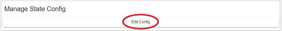 State Config Button