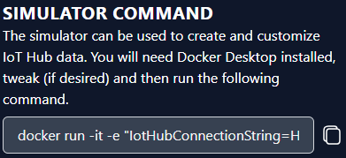 OpenBiotech IoT Device Simulator Command